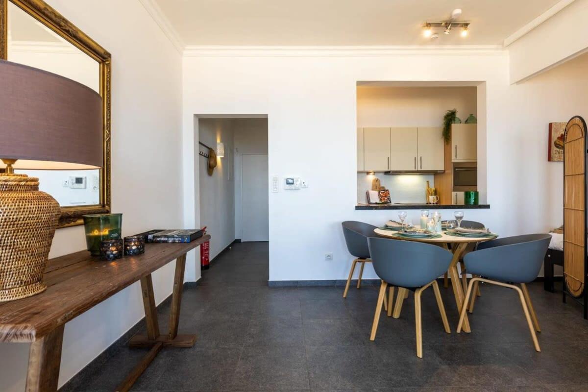 Huswell - Beautiful Spacious Studio With Frontal Sea View Knokke-Heist Ngoại thất bức ảnh